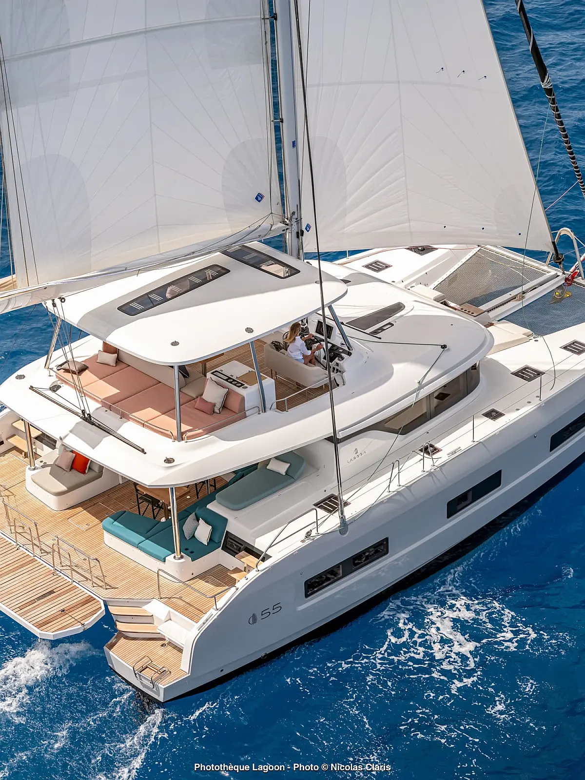 Lagoon 55 (NEW 2025) + crew / 8 guests - 