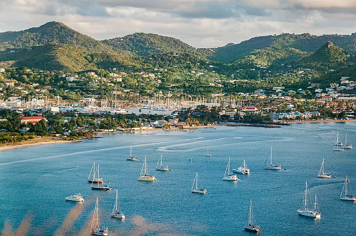 Itinerario per Saint Lucia